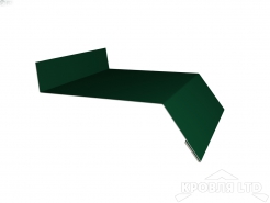 Отлив 100, Полиэстер RAL 6005 зеленый мо, толщина 0,45