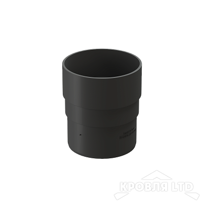 Муфта соединительная для водостока Деке Премиум RAL 7024 графит
