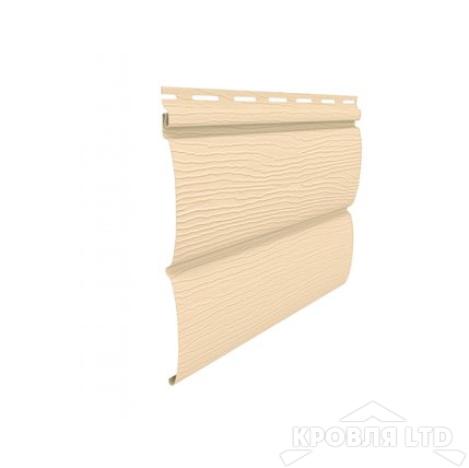 Сайдинг Ю-Пласт Блок Хаус цвет кофе с молоком 3,05м