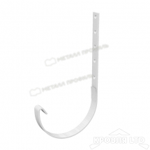 Держатель желоба 35см Проект 185/150 Ral 9003 Белый