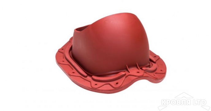 Основание для вентиляционной трубы Vilpe  MUOTOKATE 110 –160 цвет красный для металлочерепицы