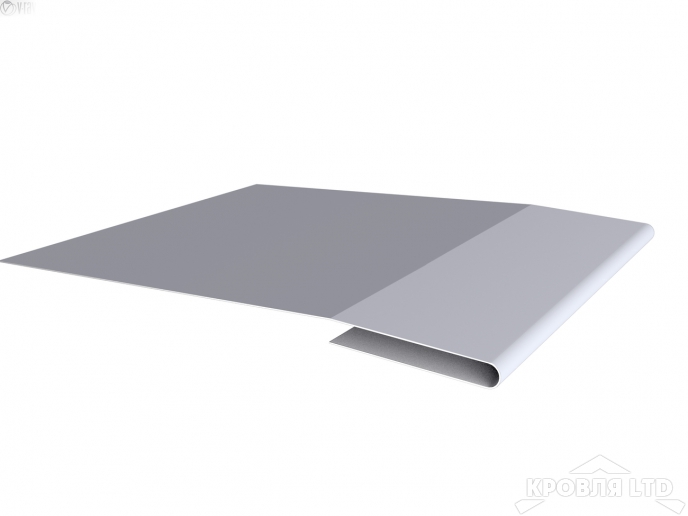 Планка начальная, Полиэстер RAL 7004 сигнальный серый, толщина 0,45