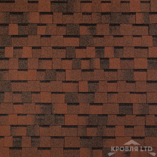 Гибкая черепица Тегола серия Категория КОМФОРТ  коллекция Cortina цвет Pelle 411