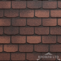 Гибкая черепица Дёке серия PREMIUM коллекция ЖЕНЕВА цвет Кофе
