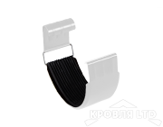 Соединитель желоба для водостока Foramina PUR 150 мм RAL 9003 белый