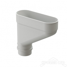 Коллектор для водостока Деке Люкс  пломбир