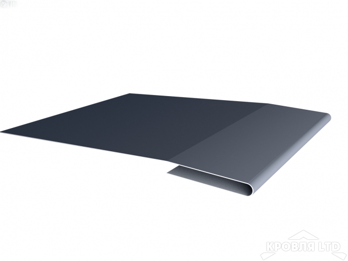 Планка начальная, Полиэстер RAL 7024 мокрый асфальт, толщина 0,45