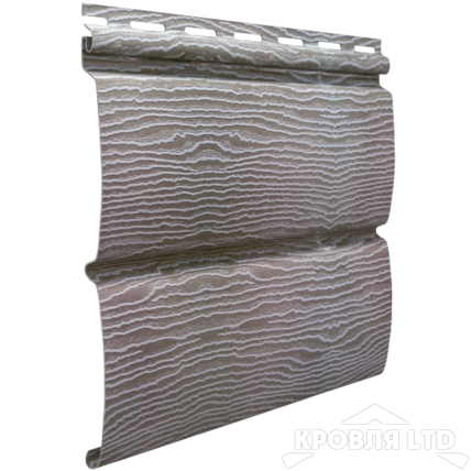 Сайдинг Ю-Пласт Timberblock  цвет дуб серебристый 3,05м