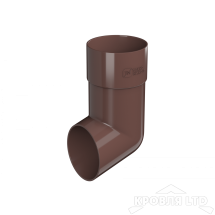 ТН ПВХ D125/82 ММ СЛИВ ТРУБЫ КОРИЧНЕВЫЙ  Rall 8017