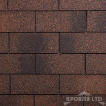 Гибкая черепица Ruflex  серия Премиум коллекция Tab Premium цвет Медный отлив