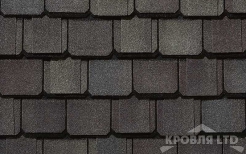 Гибкая черепица Certain Teed коллекция Grand Manor Shangle цвет Gatehouse Slate