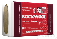 ROCKWOOL Лайт Баттс Экстра (каменное волокно) 50*600*1000  0,24м3