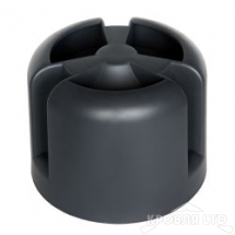 Колпак кровельный Krovent HupСap черный для труб Pipe-VT 110is