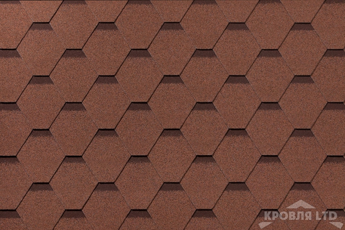 Гибкая черепица Roofshield  серия Classic коллекция Стандарт цвет Песочный