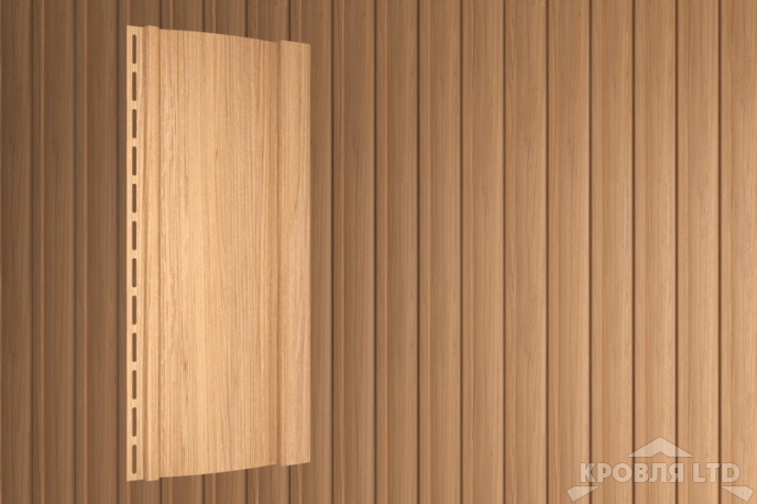 Вертикальный сайдинг GL Tundra трехслойный клен 3,0 м