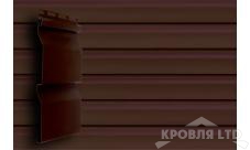 Акриловый сайдинг   GL Корабельная доска двухслойный темный дуб 3,0 м