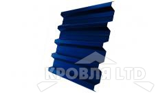 Профнастил Н75, Полиэстер RAL 5005 сигнальный синий, толщина 0,7