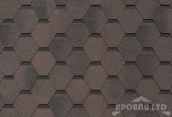 Гибкая черепица Шинглас серия Комфорт коллекция Сальса цвет Финик