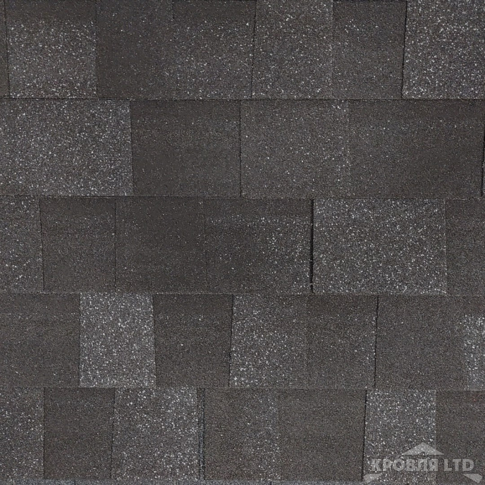 Гибкая черепица Ruflex  серия Премиум коллекция Legacy Premium цвет Античный Чёрный