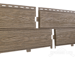 Фасадная панель Ю-ПЛАСТ Хокла Лиственница Медовая