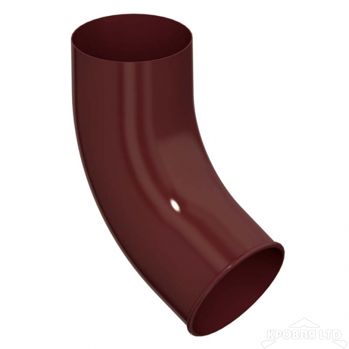 Колено сливное Проект 185/150 Ral 8017 шоколад