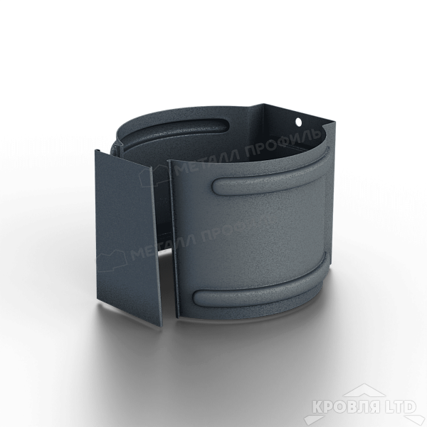 Держатель трубы (на кирпич) МЕТАЛЛ ПРОФИЛЬ Foramina Freeze D100 Grey