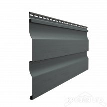 Сайдинг виниловый корабельный брус  Döcke Premium цвет Графит 3,6 м