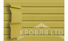 Сайдинг виниловый   GL Корабельная доска двухслойный  кремовый 3,0 м