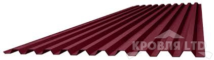 Профнастил С21, Полиэстер RAL 3005 красное вино, толщина 0,4
