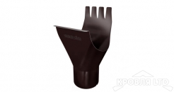 Воронка для водостока Грендлайн 150/100 мм RAL 8017 шоколад