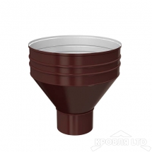 Воронка водосборная Проект 185/150 Ral 8017 шоколад