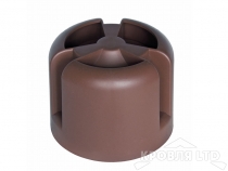 Колпак кровельный Krovent HupСap коричневый для труб Pipe-VT 110is