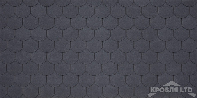 Гибкая черепица Тегола серия Категория КОМФОРТ Assisi цвет Ardesia 468