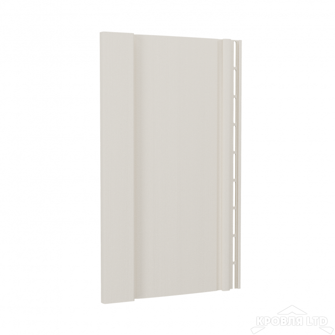 Сайдинг виниловый Вертикальный Döcke Premium цвет Пломбир 3м