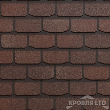 Гибкая черепица Дёке серия PREMIUM коллекция ЖЕНЕВА цвет Арахис