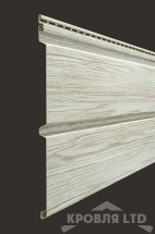 Сайдинг виниловый брус профилированный  Döcke Lux Монреаль цвет Орех 3,6 м