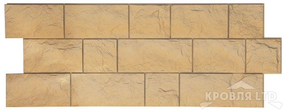 Фасадная панель  Docke Fels Слоновая кость