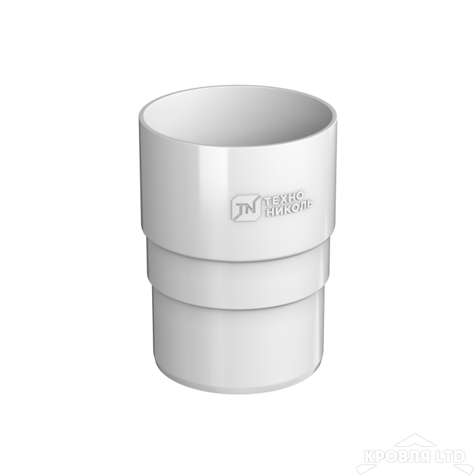 ТН ПВХ D125/82 ММ МУФТА ТРУБЫ БЕЛЫЙ Rall 9003