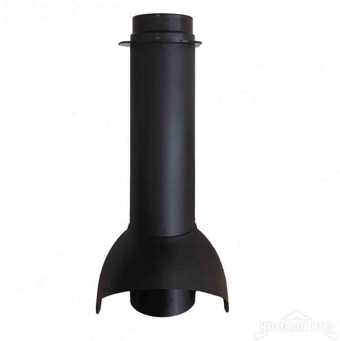 Выход канализации Krovent Pipe-VT 110  черный
