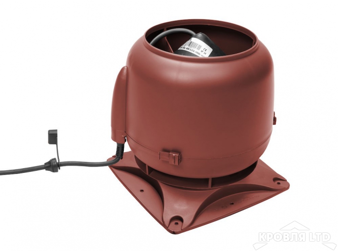 Вентилятор Vilpe E 120S  цвет красный