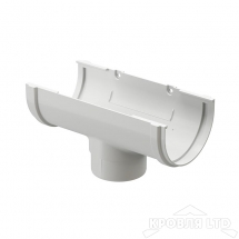 Воронка для водостока Деке Премиум 120/80мм  пломбир