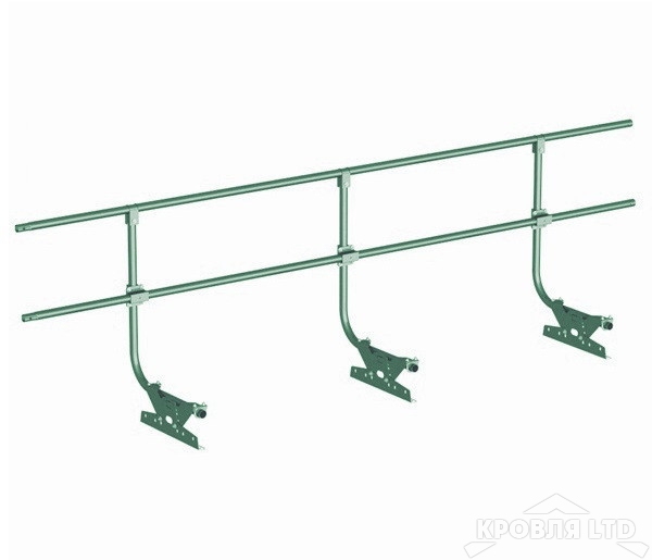 Кровельное ограждение Borge, Полиэстер RAL 6005 зеленый мох , 3м