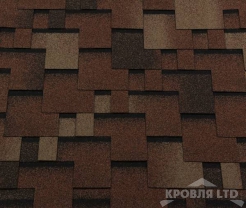 Гибкая черепица Roofshield  серия Premium коллекци Модерн цвет Сандаловый