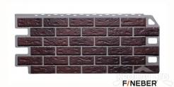 Фасадная панель FineBer Кирпич Жженый