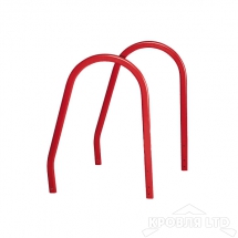 Поручень дуговой для стеновой лестницы Rofsystems серия PRESTIGE ZN, Полиэстер RAL 3011 коричнево-красный