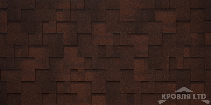 Гибкая черепица Тегола серия Категория БИЗНЕС UNICA LAZIO цвет Marrone 230