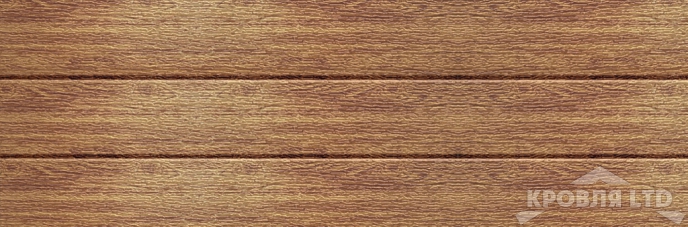 Декоративная теплоизолирующая панель COSTUNE Дерево орех 2 доски