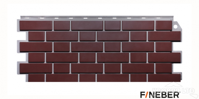 Фасадная панель FineBer Кирпич клинкерный жженый