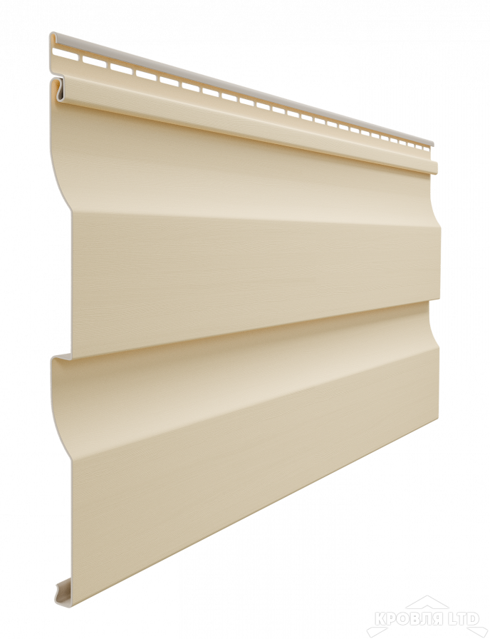 Сайдинг виниловый корабельный брус  Döcke Premium цвет светлый клен 3,6 м