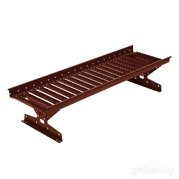 Кровельный мостик Roofsystems серия PRESTIGE ZN 360 EURO, Полиэстер RAL 8017
коричневый шоколад, 1,2м